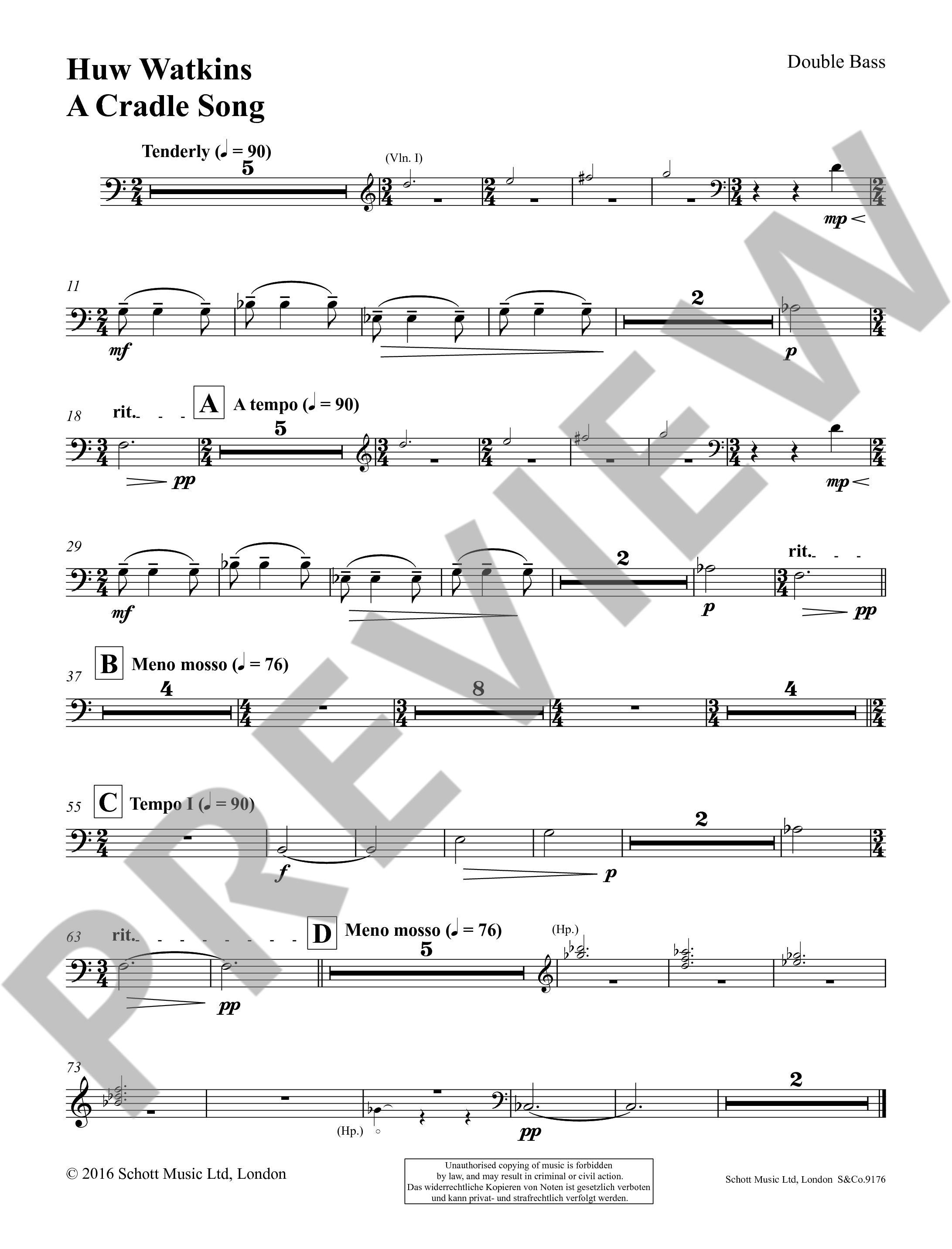 Anderes Coverbild A Cradle Song 