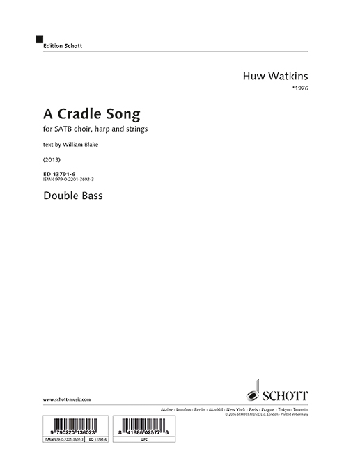 Vorderes Coverbild A Cradle Song 