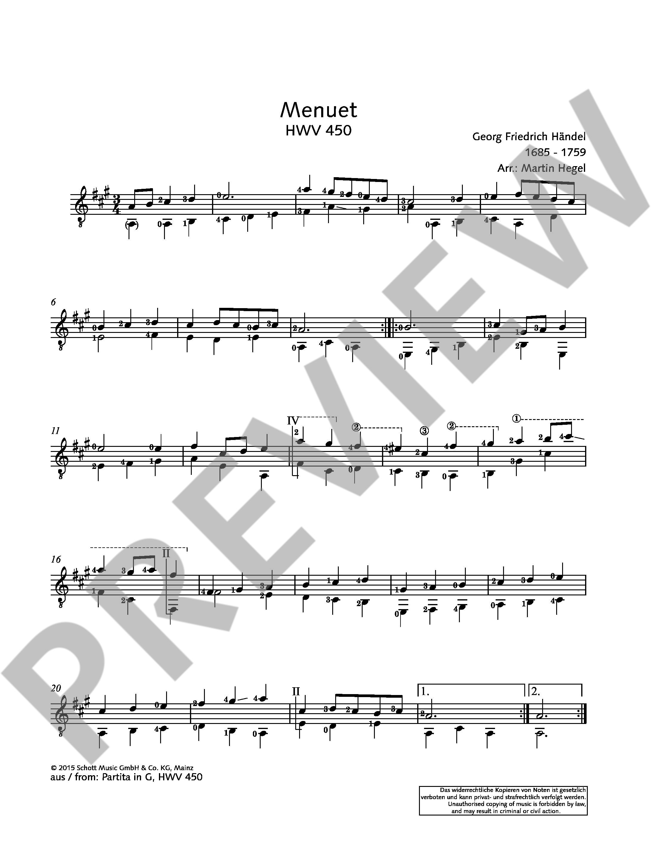 Anderes Coverbild Händel for Guitar 