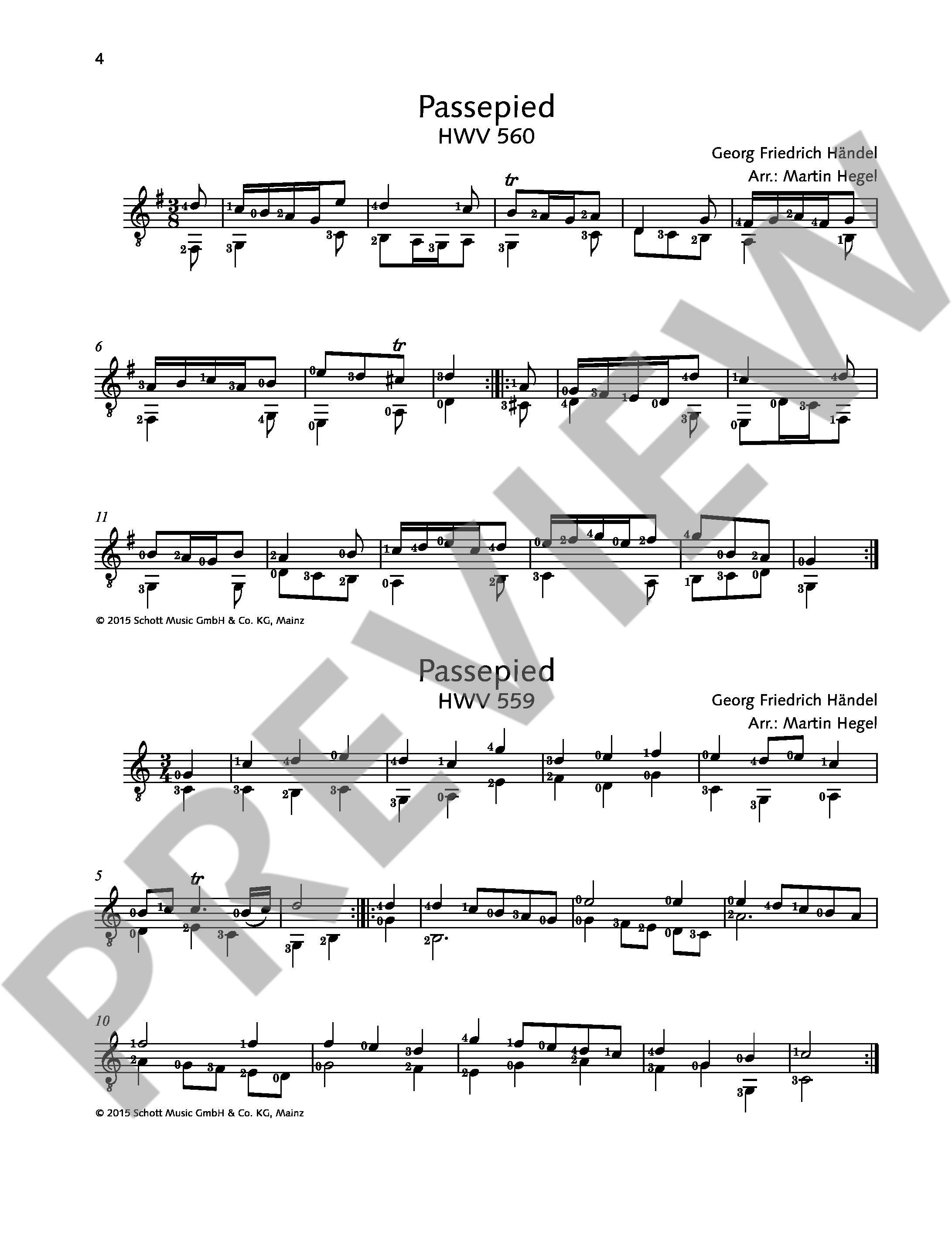 Anderes Coverbild Händel for Guitar 