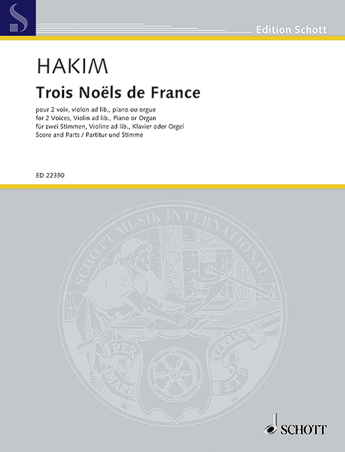 Vorderes Coverbild Trois Noels de France 