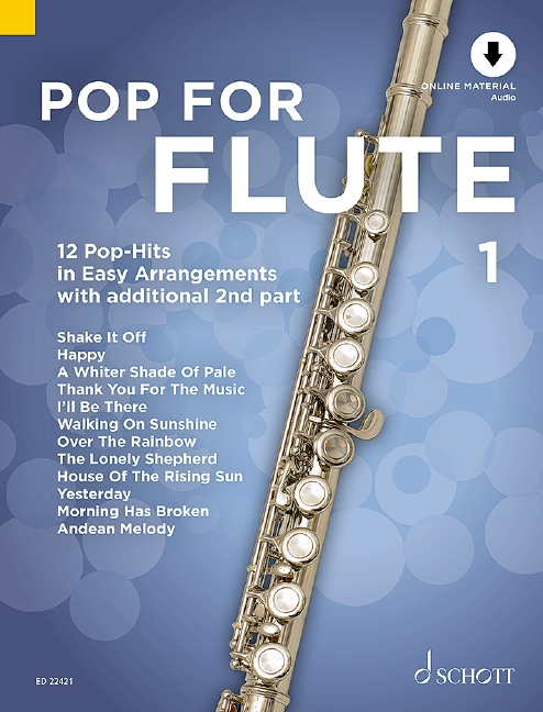 Vorderes Coverbild Pop For Flute 1