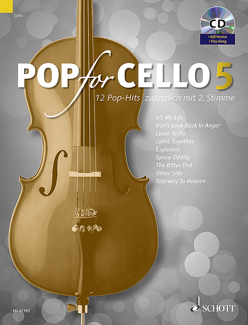 Vorderes Coverbild Pop for Cello Band 5
