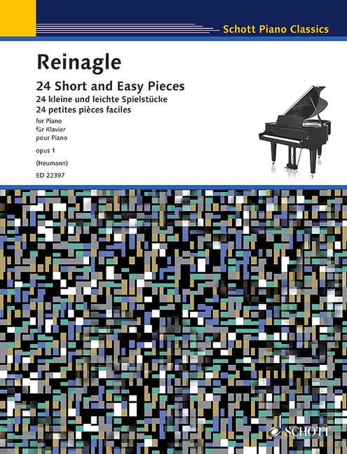 Vorderes Coverbild 24 kleine und leichte Spielstücke 