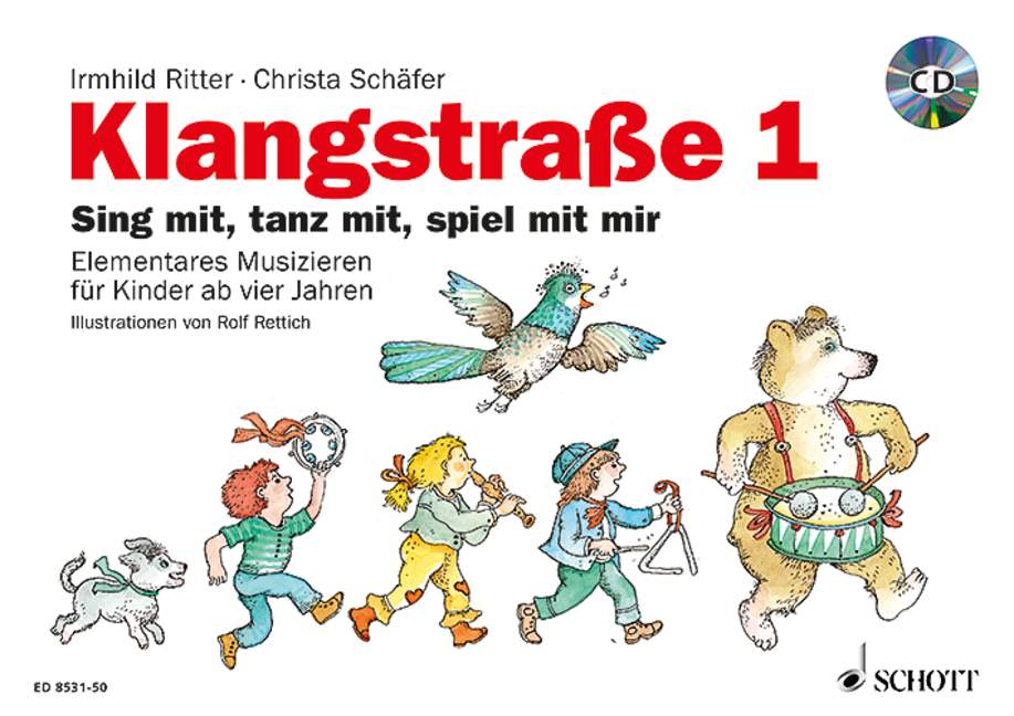 Vorderes Coverbild Klangstraße 1 - Kinderheft 
