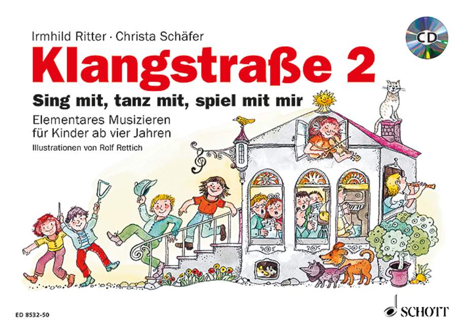 Vorderes Coverbild Klangstraße 2 - Kinderheft 