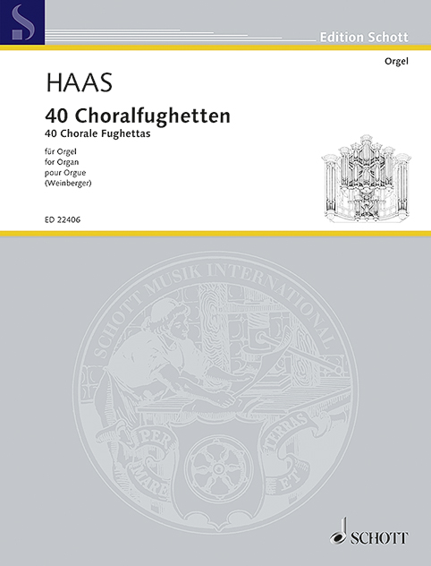 Vorderes Coverbild 40 Choralfughetten 