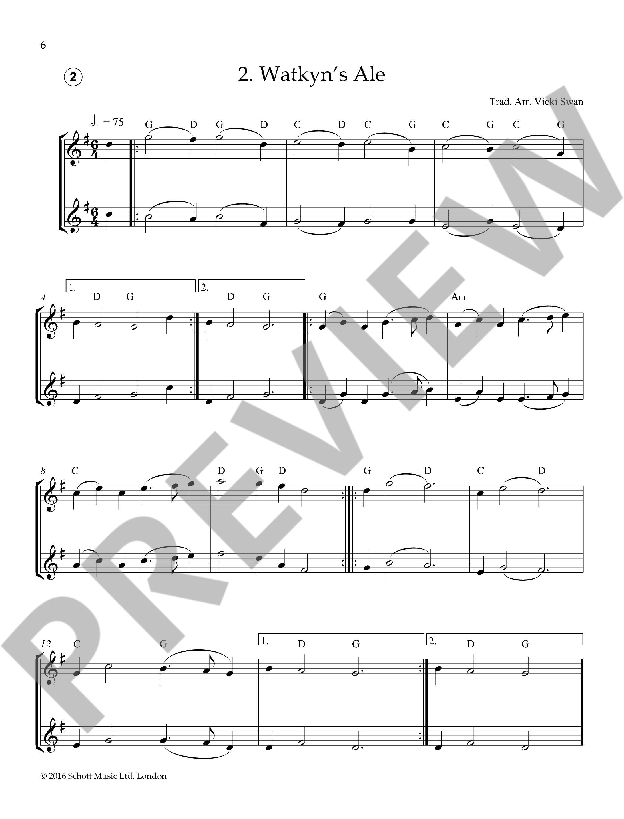 Anderes Coverbild English Folk Tunes for Flute 