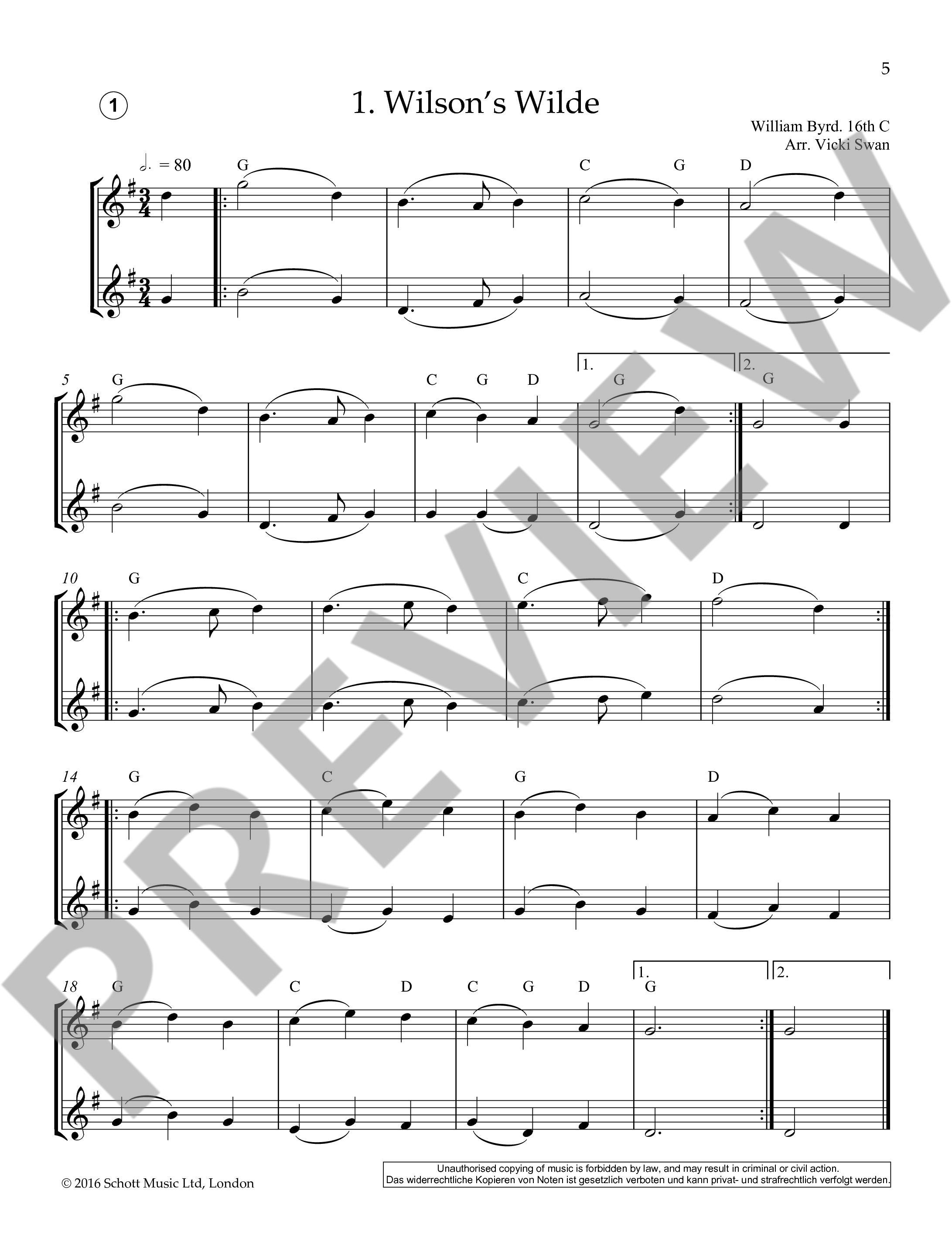 Anderes Coverbild English Folk Tunes for Flute 