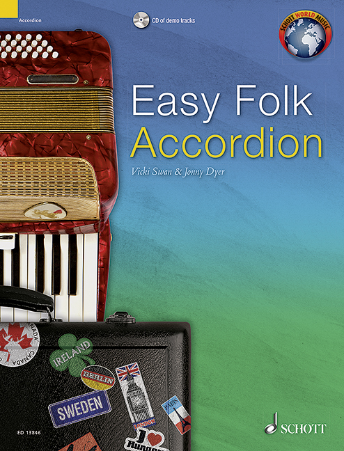 Vorderes Coverbild Easy Folk Accordion 
