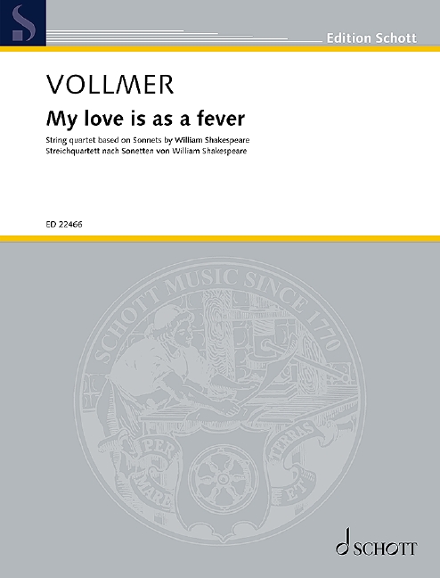 Vorderes Coverbild My love is as a fever 