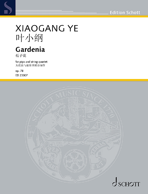Vorderes Coverbild Gardenia op. 78 