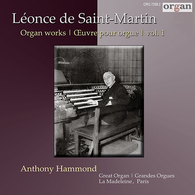 Vorderes Coverbild ?Léonce de Saint-Martin (1886–1954): Organ Works | Vol. 1 