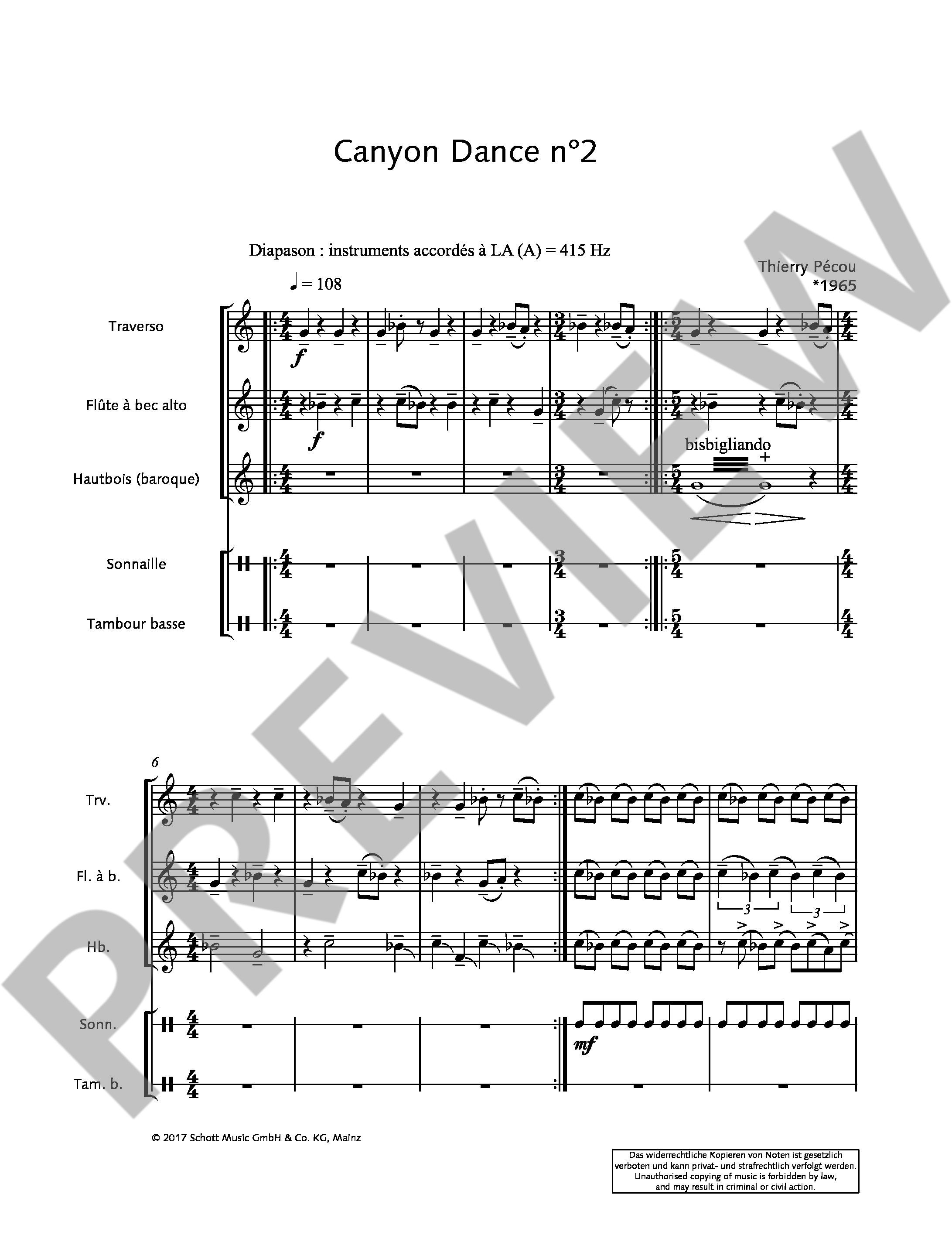 Anderes Coverbild Canyon Dance n°2 