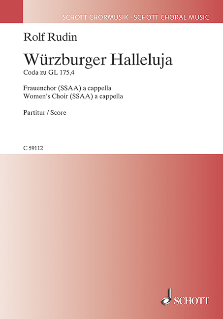 Vorderes Coverbild Würzburger Halleluja 
