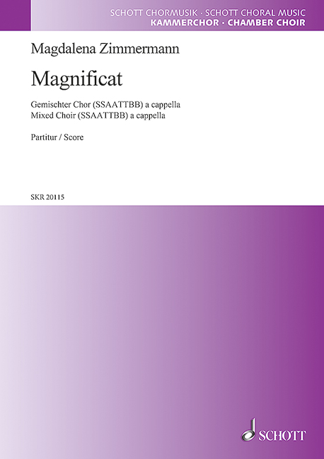 Vorderes Coverbild Magnificat 