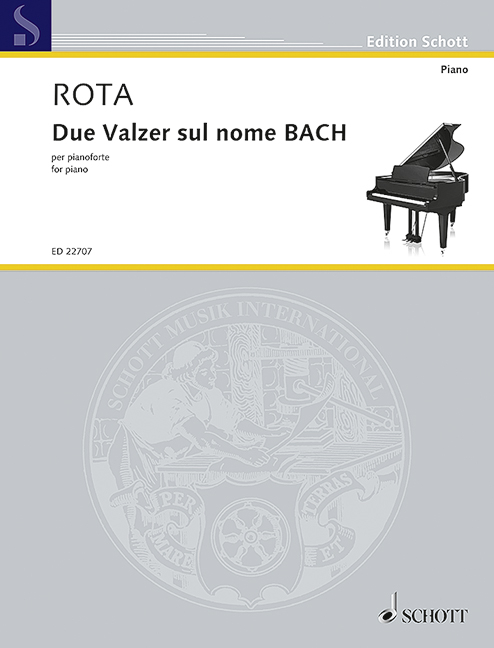 Vorderes Coverbild Due Valzer sul nome BACH 