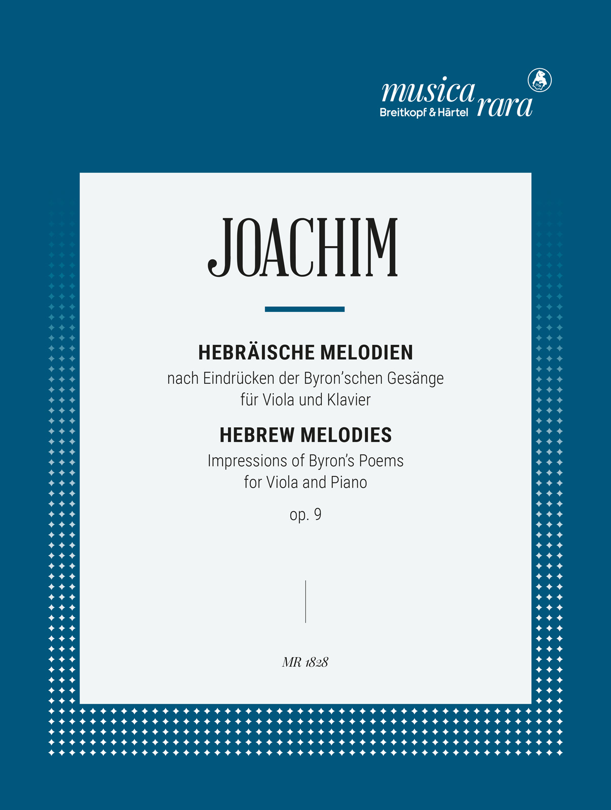 Anderes Coverbild Hebräische Melodien op. 9