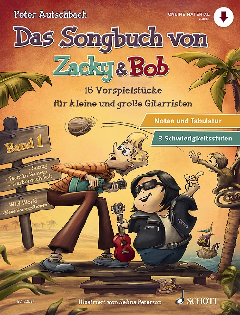 Vorderes Coverbild Das Songbuch von Zacky & Bob 