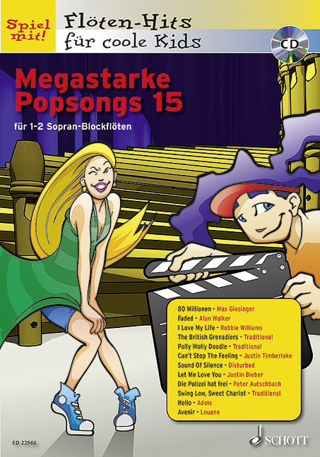 Vorderes Coverbild Megastarke Popsongs Band 15