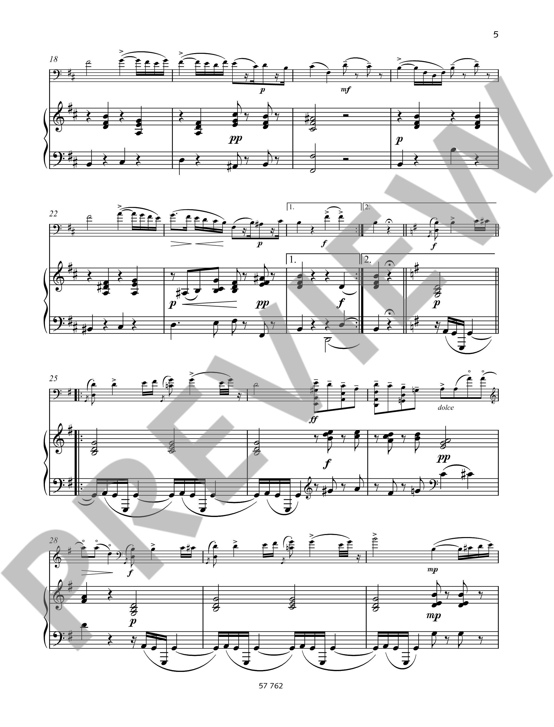 Anderes Coverbild Gavotte op. 112 