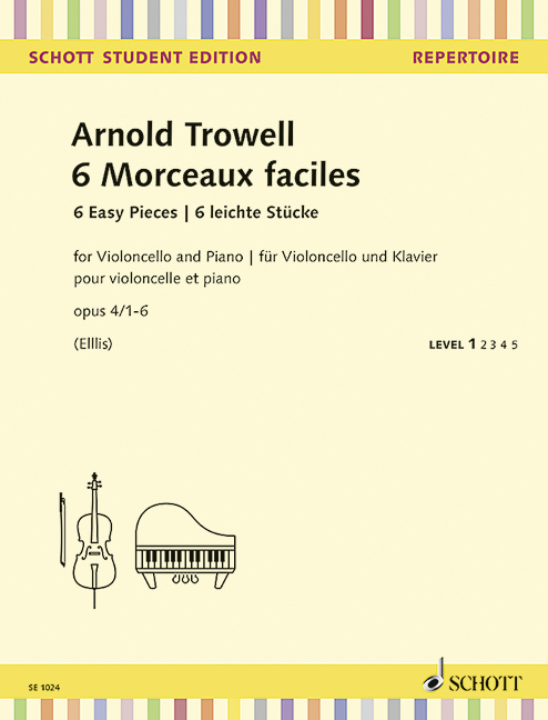 Vorderes Coverbild 6 leichte Vortragsstücke op. 4/1-6 