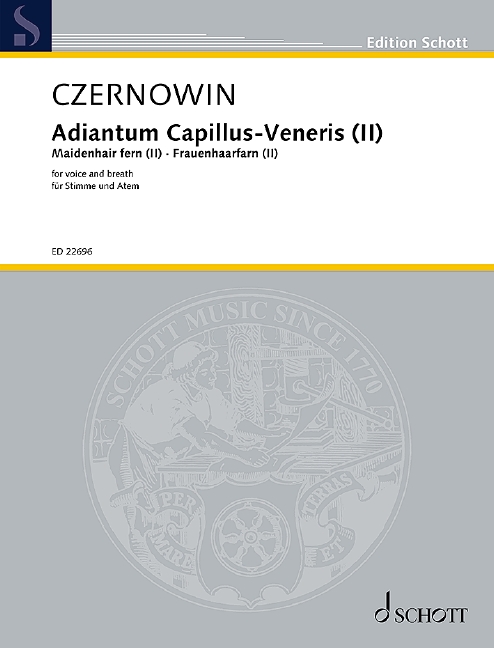 Vorderes Coverbild Adiantum Capillus-Veneris II (Maidenhair fern II) 