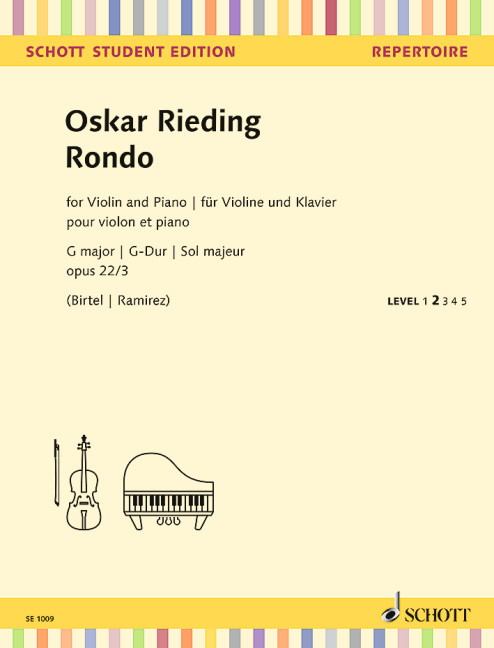 Vorderes Coverbild Rondo G-Dur op. 22/3 