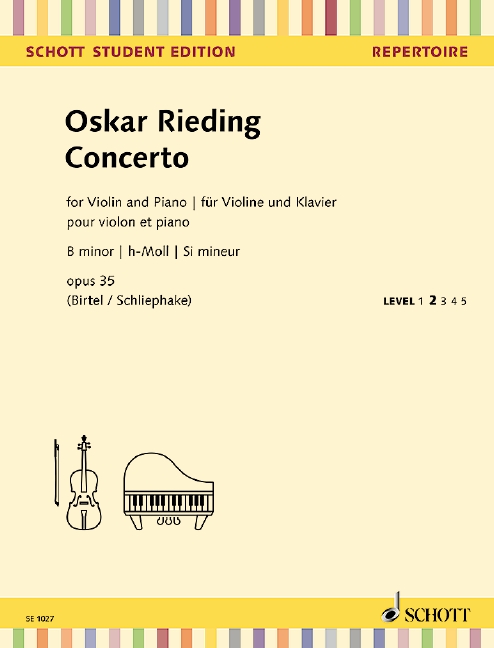 Vorderes Coverbild Concerto h-Moll op. 35 