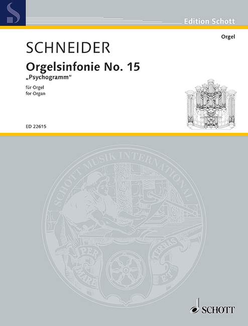 Vorderes Coverbild Orgelsinfonie No. 15 