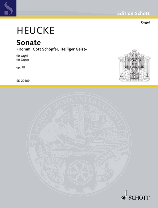 Vorderes Coverbild Sonate „Komm, Gott Schöpfer, Heiliger Geist“ op. 78 