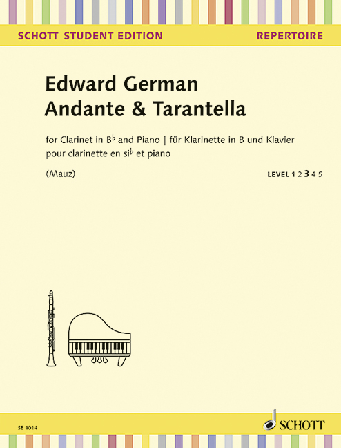 Vorderes Coverbild Andante & Tarantella 