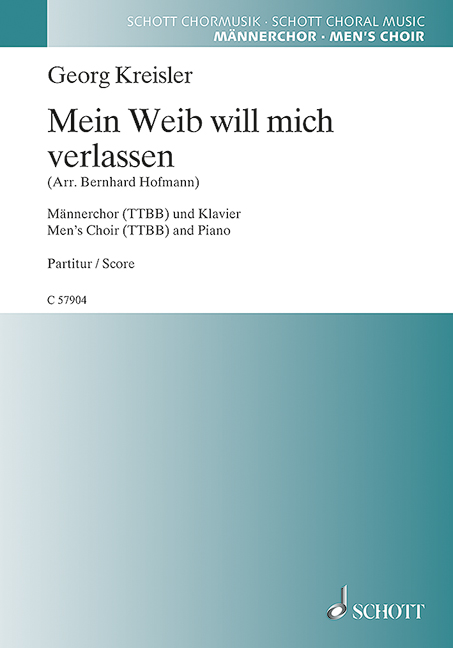 Vorderes Coverbild Mein Weib will mich verlassen 