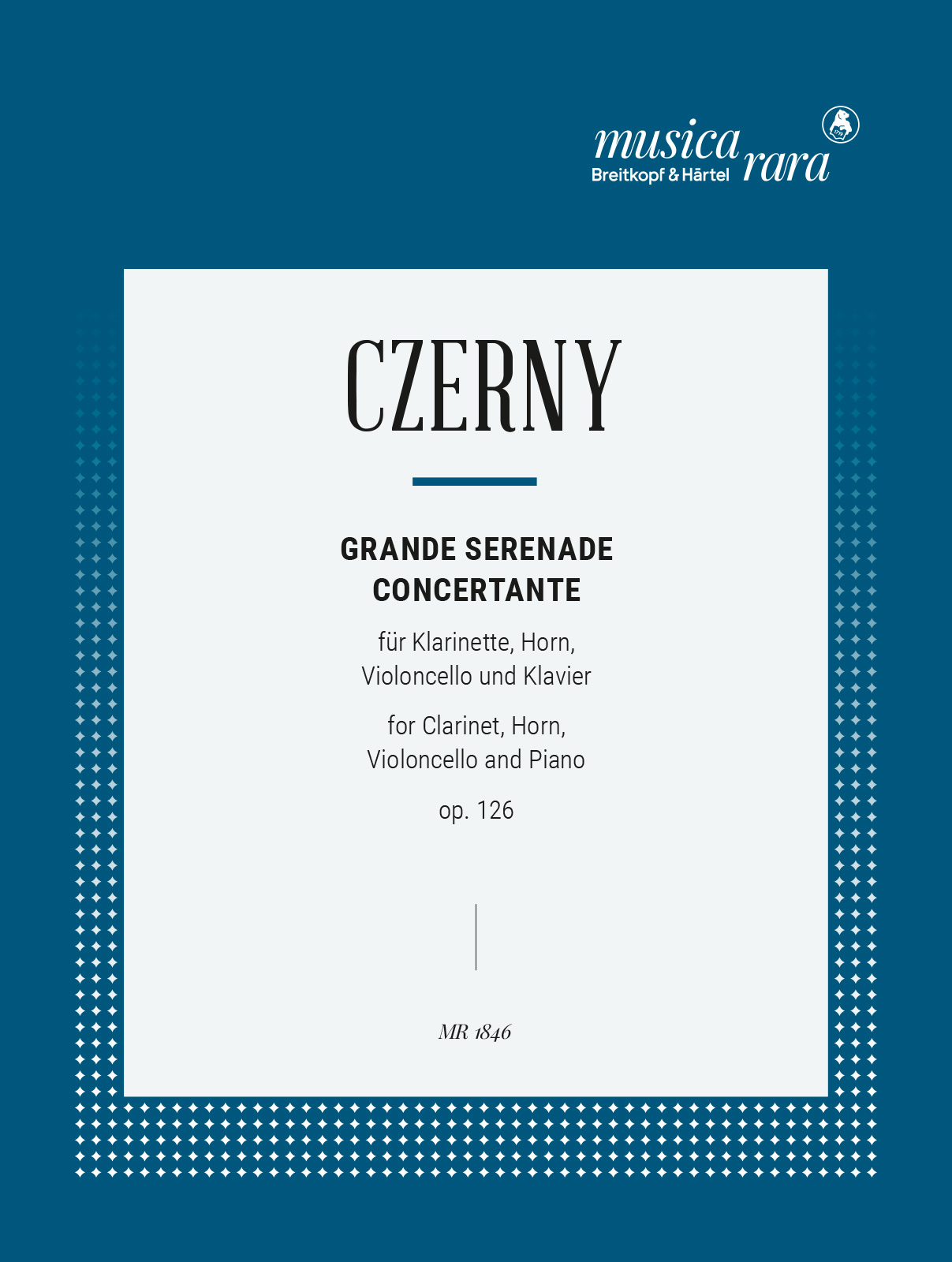 Vorderes Coverbild Grande Serenade Concertante op. 126