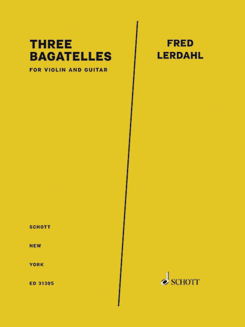 Vorderes Coverbild Three Bagatelles 