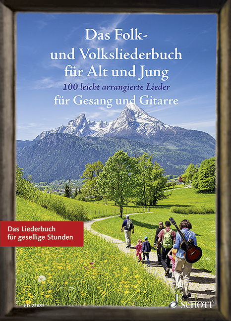 Vorderes Coverbild Das Folk- und Volksliederbuch für Alt und Jung 