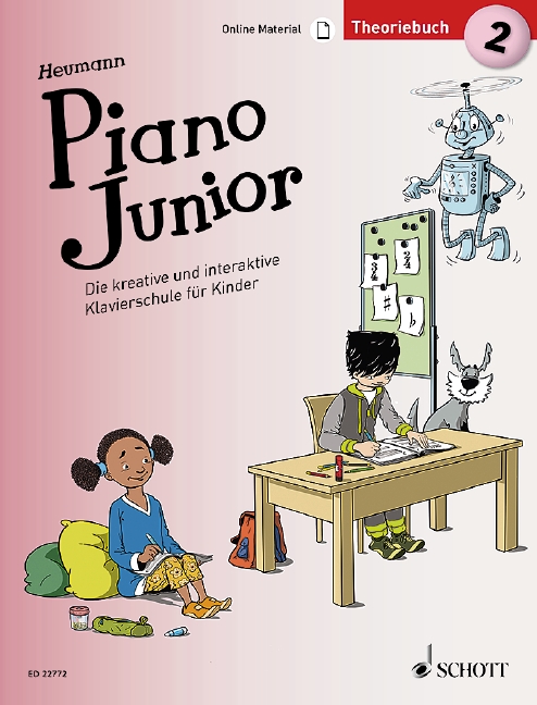 Vorderes Coverbild Piano Junior: Theoriebuch 2 Band 2