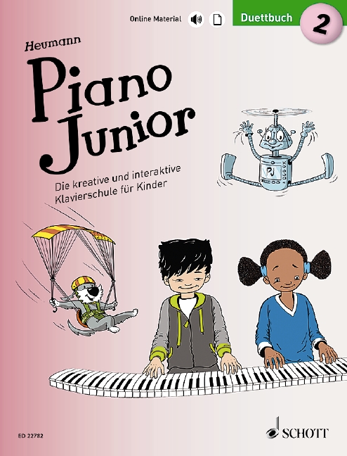 Vorderes Coverbild Piano Junior: Duettbuch 2 Band 2