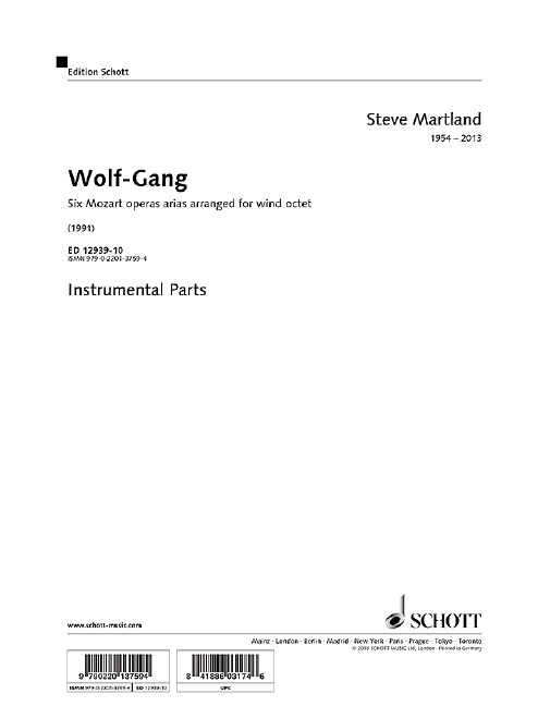Vorderes Coverbild Wolf-Gang 