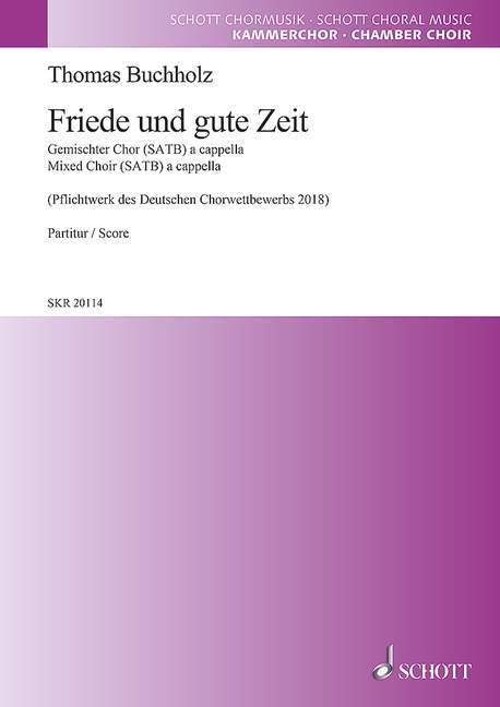 Vorderes Coverbild Friede und gute Zeit 