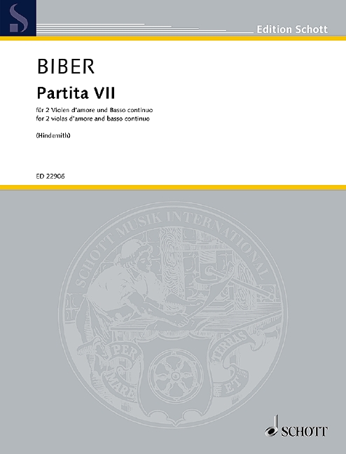 Vorderes Coverbild Partita VII 