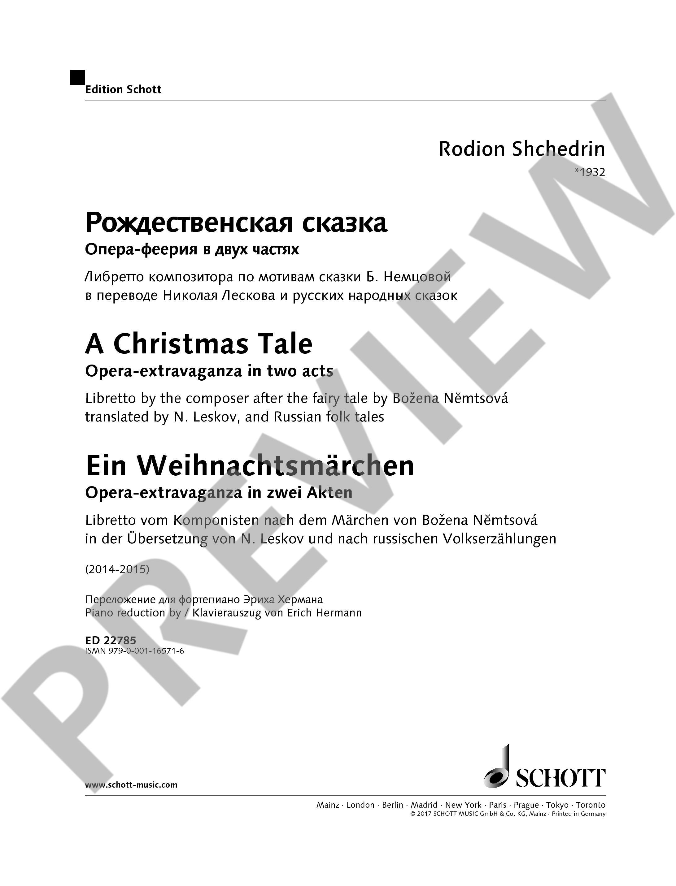 Anderes Coverbild Ein Weihnachtsmärchen 