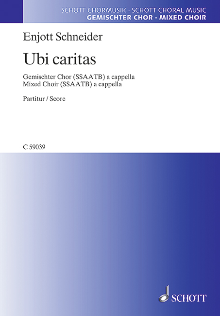 Vorderes Coverbild Ubi caritas 