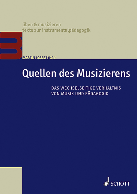 Vorderes Coverbild Quellen des Musizierens 