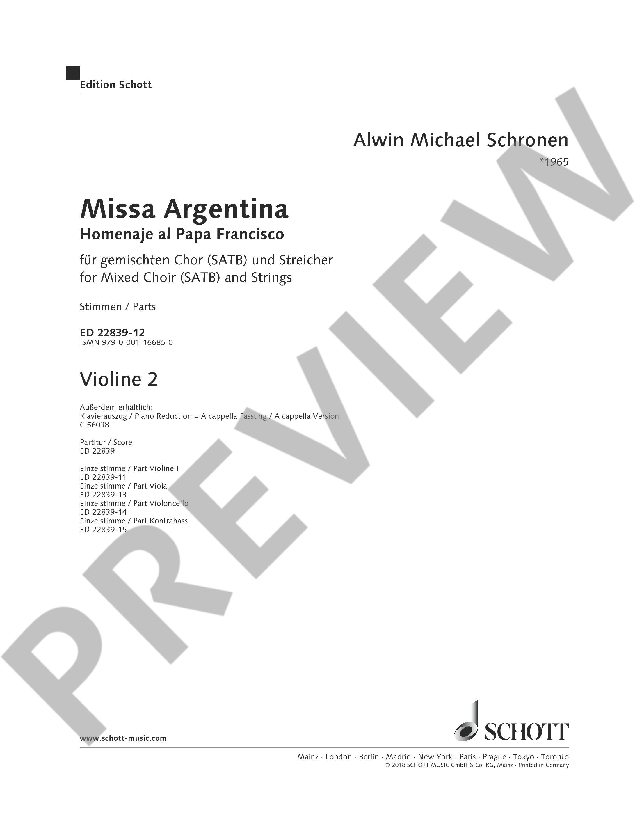 Anderes Coverbild Missa Argentina 