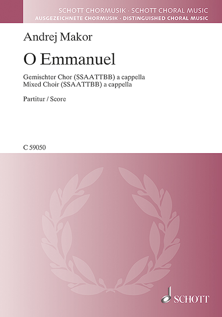 Vorderes Coverbild O Emmanuel 