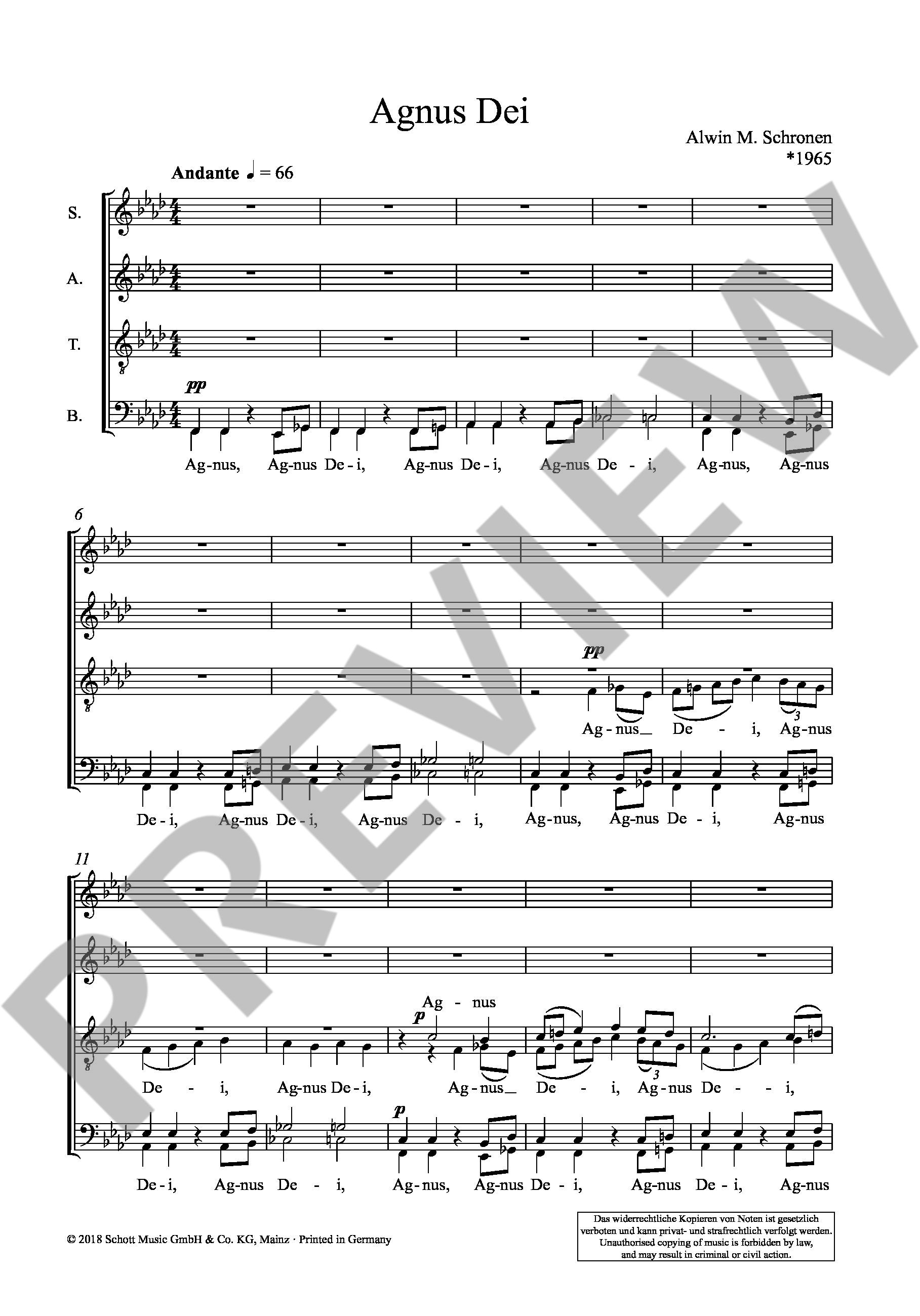 Anderes Coverbild Agnus Dei 