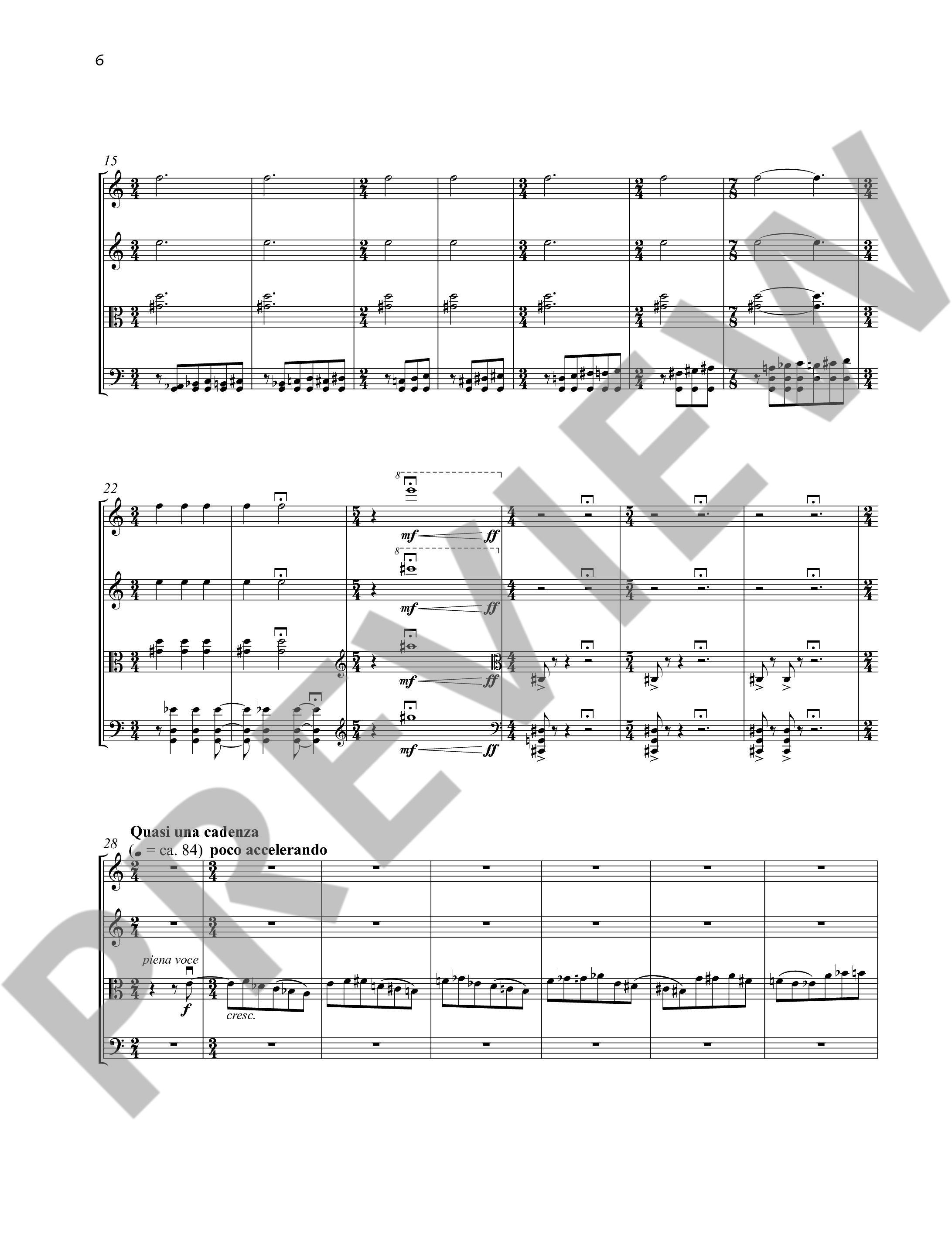 Anderes Coverbild String Quartet No. 1 