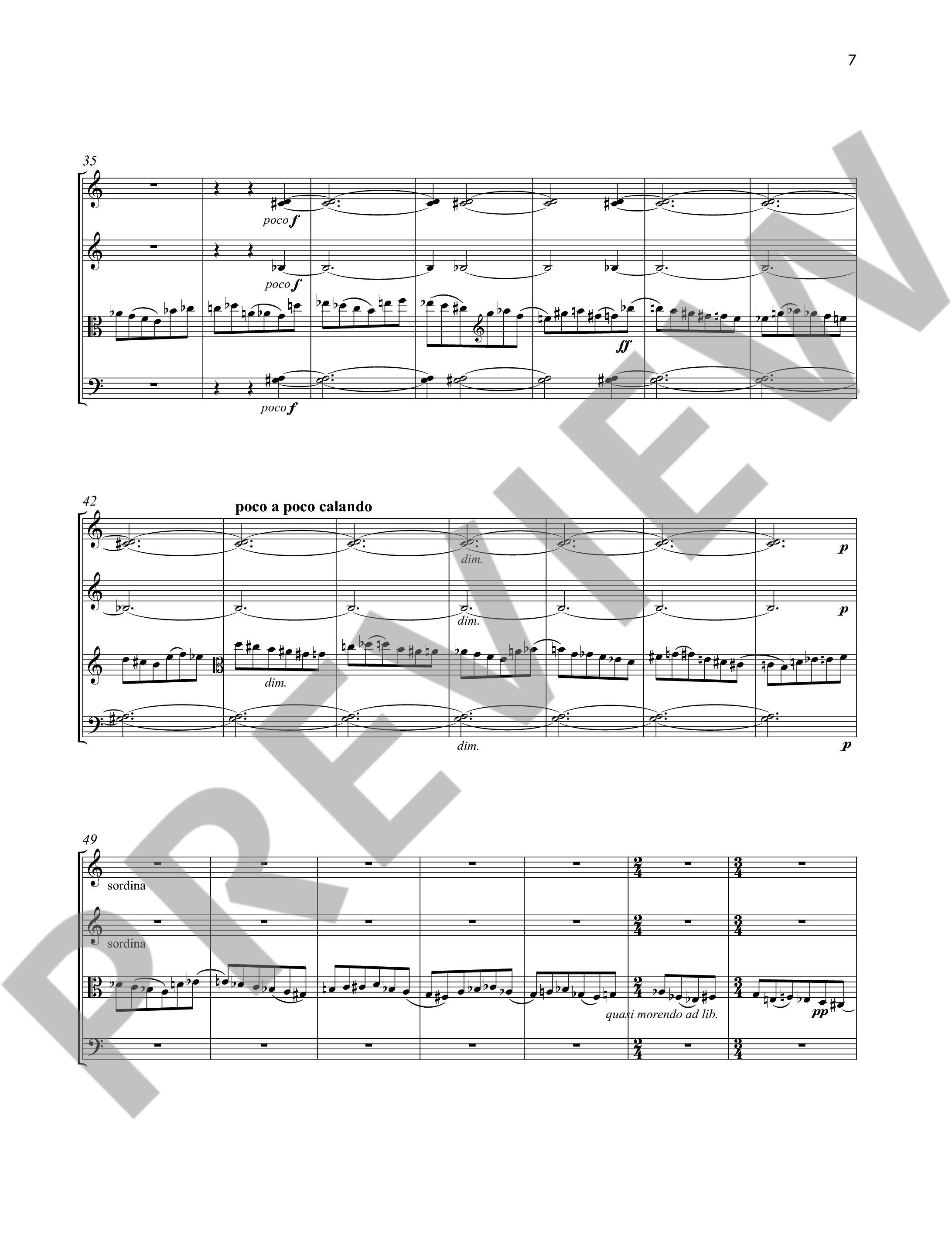 Anderes Coverbild String Quartet No. 1 