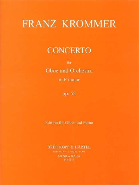 Anderes Coverbild Concerto in F op. 52 (Oboenkonzert)